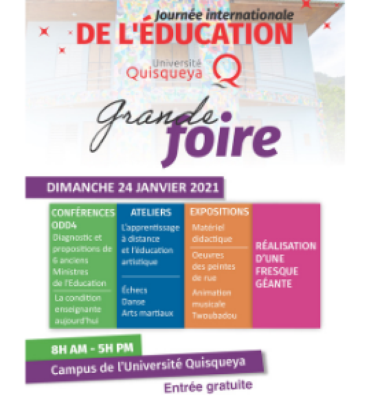 Journée internationale de l'éducation - Grande foire