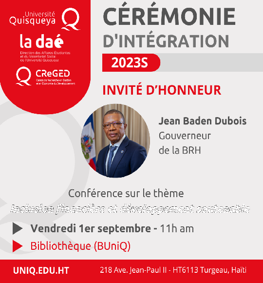 Cérémonie d'intégration 2023S