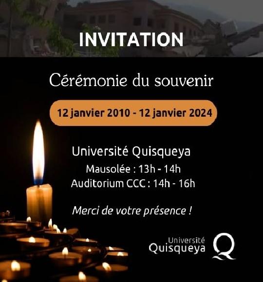 Cérémonie du Souvenir - 12 janvier