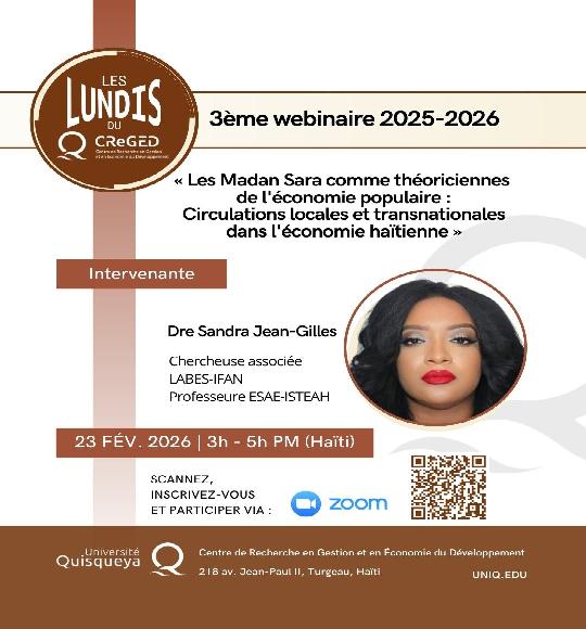 Les LUNDIS du CReGED : 3ème webinaire